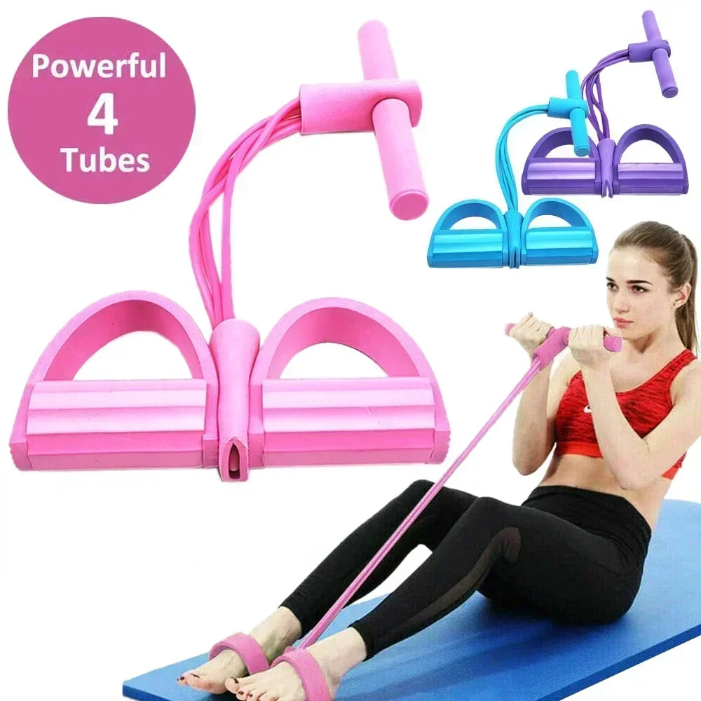 4 Tube Elastic Pedal Puller